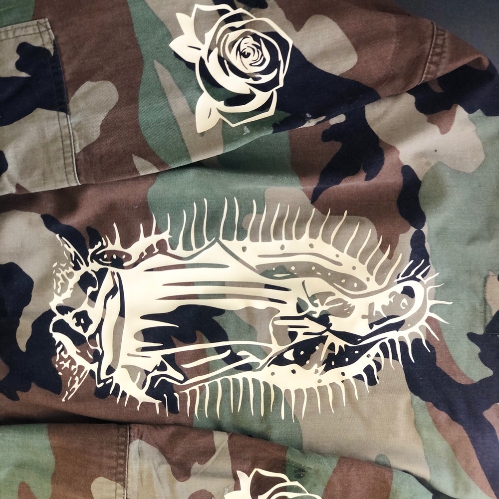 Custom authentic army jacket